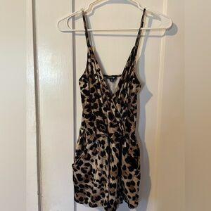 Cheetah romper by Fashionnova